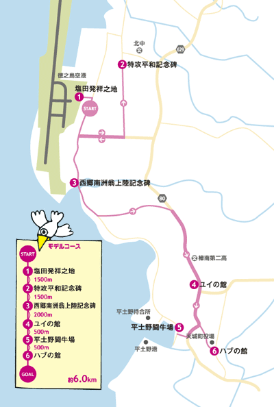 天城町まち歩きマップ
